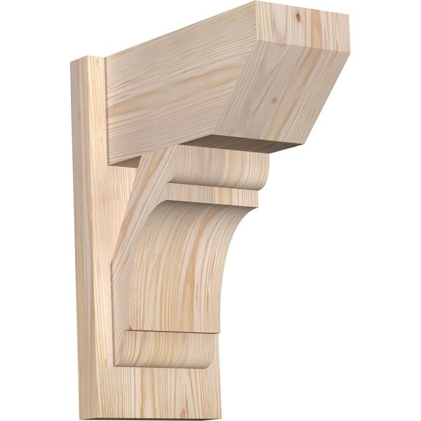 Ekena Millwork Olympic Slat Smooth Outlooker, Douglas Fir, 7 1/2"W x 14"D x 18"H OUT08X14X18OLY06SDF - main